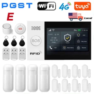 PGST No Monthly Fee Wireless Home Security System