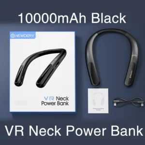 NEWDERY 10000mAh Hanging Neck Power Bank