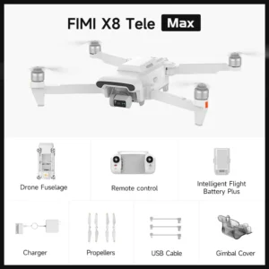 FIMI X8 TELE MAX Drone 4K Professional HDR